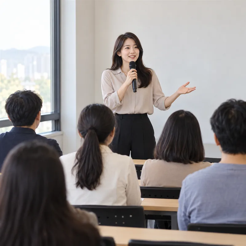 스피치지도사 자격증 취득 방법과 강의 구성