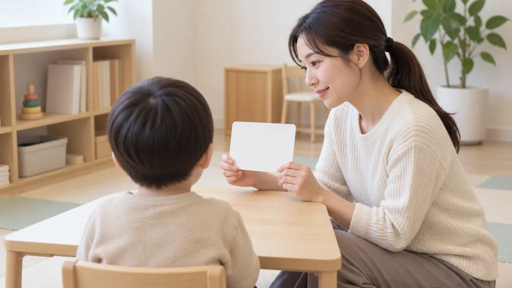 낮은 책상에서 함께 앉은 두 사람